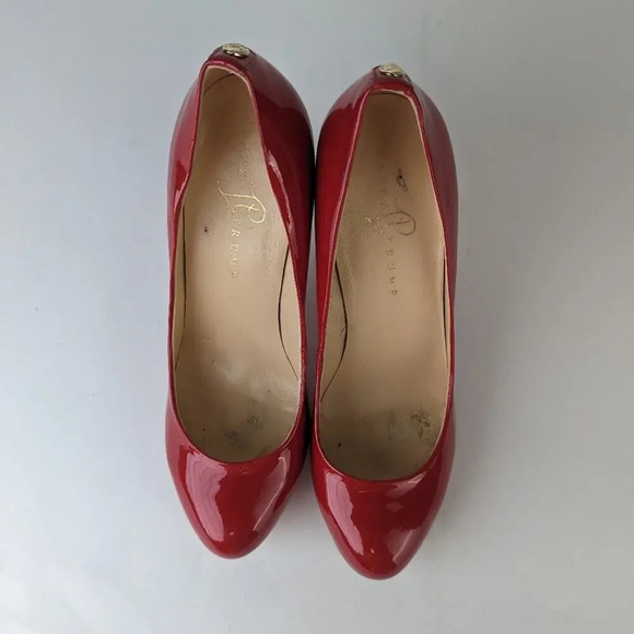 Ivanka Trump Kimo Patent Leather Platform Pump 8.5 - Picture 7 of 8